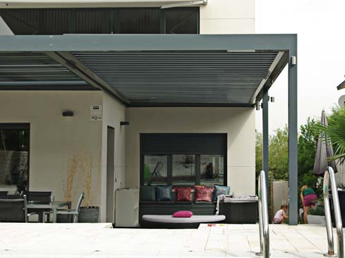 Pergola de lamas orientables : pergolas de lamas orientables